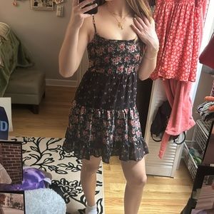 Floral mini dress